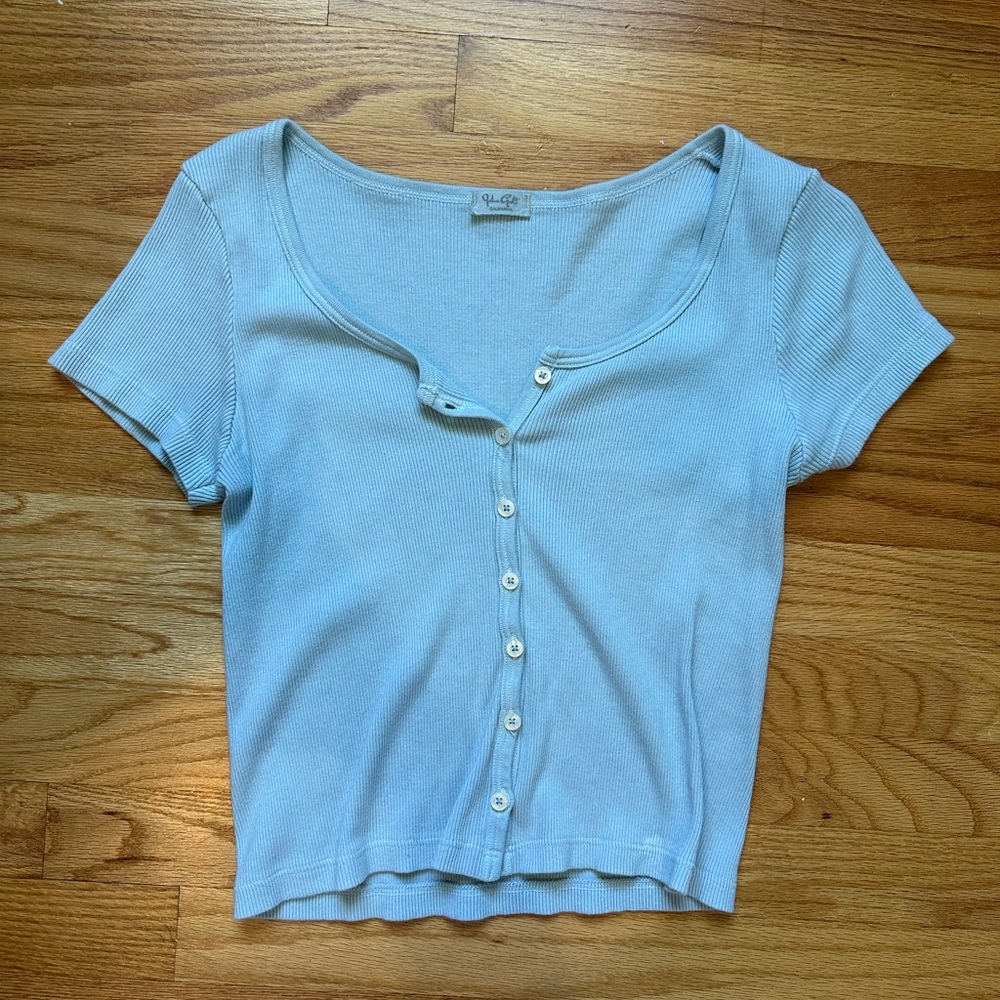 Brandy Melville Zelly Top | Light Green
